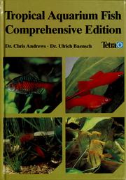 Cover of: Tropical aquarium fish
