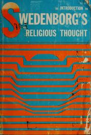 Cover of: Introduction to Swedenborg's religious thought