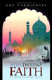 Cover of: With daring faith by Rebecca Henry Davis