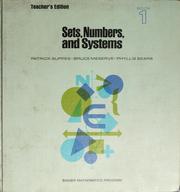 Sets, numbers, and systems by Patrick Suppes