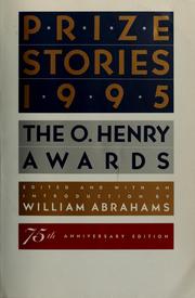 Cover of: Prize stories 1995