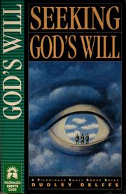 Cover of: Seeking God's will