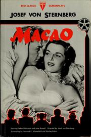 Cover of: Macao: screenplay