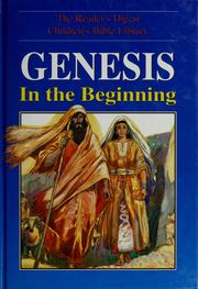 Cover of: Genesis: in the beginning
