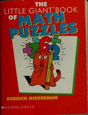 Cover of: The little giant book of math puzzles