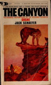 Cover of: The canyon by Jack Schaefer