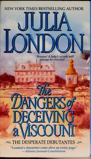Cover of: The dangers of deceiving a viscount