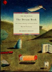 Cover of: The dream book by David Fontana