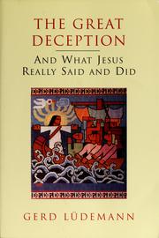 Cover of: The great deception