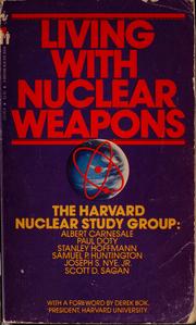 Cover of: Living with nuclear weapons