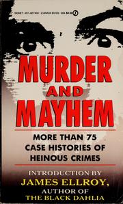 Cover of: Murder and mayhem by James Ellroy