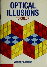 Cover of: Optical illustions to color