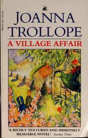 Cover of: A village affair by Joanna Trollope
