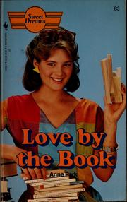 Cover of: Love by the book