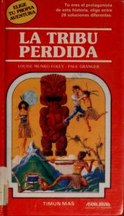 Cover of: La tribu perdida