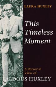 Cover of: This timeless moment