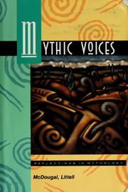 Cover of: Mythic voices: reflections in mythology