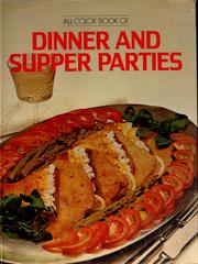 Cover of: All-color book of dinner and supper parties