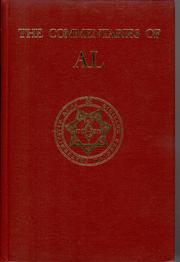 Cover of: The commentaries of AL | Aleister Crowley