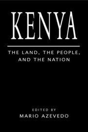 Cover of: Kenya by Mario Azevedo, editor.
