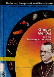 Cover of: Gregor Mendel and the discovery of the gene