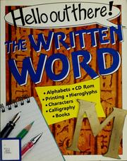 Cover of: The written word