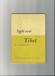 Cover of: Light over Tibet. by J. van Rijckenborgh