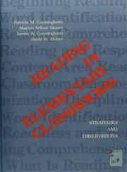 Cover of: Reading in elementary classrooms