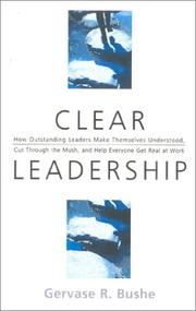 Cover of: Clear Leadership