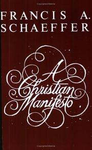 Cover of: A  Christian manifesto