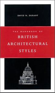 Cover of: The Handbook of British Architectural Styles