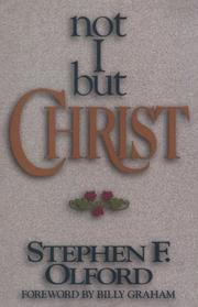 Cover of: Not I, but Christ