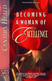 Cover of: Becoming a Woman of Excellence