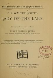 Cover of: Sir Walter Scott's Lady of the lake. by Sir Walter Scott