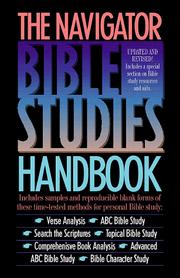 Cover of: The Navigator Bible studies handbook. by Navigators (Religious organization)