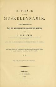 Cover of: Beiträge zu einer Muskeldynamik