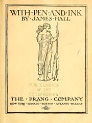 Cover of: With pen and ink by Hall, James