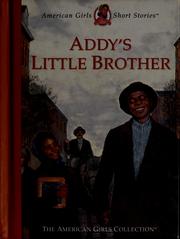 Cover of: Addy's little brother