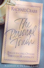 Cover of: The personal touch by Rachael Crabb