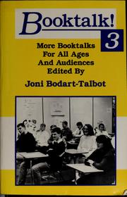 Cover of: Booktalk! 3: more booktalks for all ages and audiences