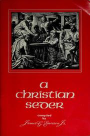 Cover of: A Christian Seder by James G. Emerson