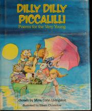 Cover of: Dilly dilly piccalilli: poems for the very young