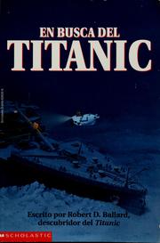 Cover of: En busca del titanic by Robert D. Ballard
