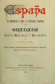 Cover of: España, sus monumentos y artes, su naturaleza e historia. by 