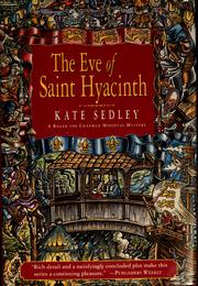 Cover of: The eve of Saint Hyacinth