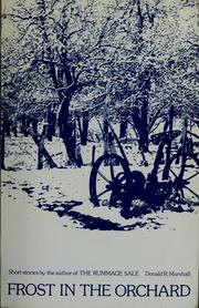 Cover of: Frost in the orchard