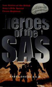Cover of: Heroes of the SAS by Barry Davies