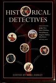 Cover of: Historical detectives