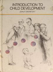 Cover of: Introduction to child development by John Dworetzky