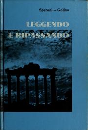 Cover of: Leggendo e ripassando